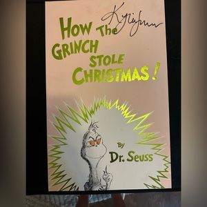 Kylie Grinch PR Signed Box - Never used or opened.